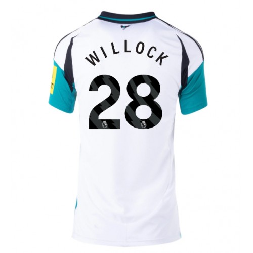 Dámy Fotbalový dres Newcastle United Joe Willock #28 2024-25 Venkovní Krátký Rukáv